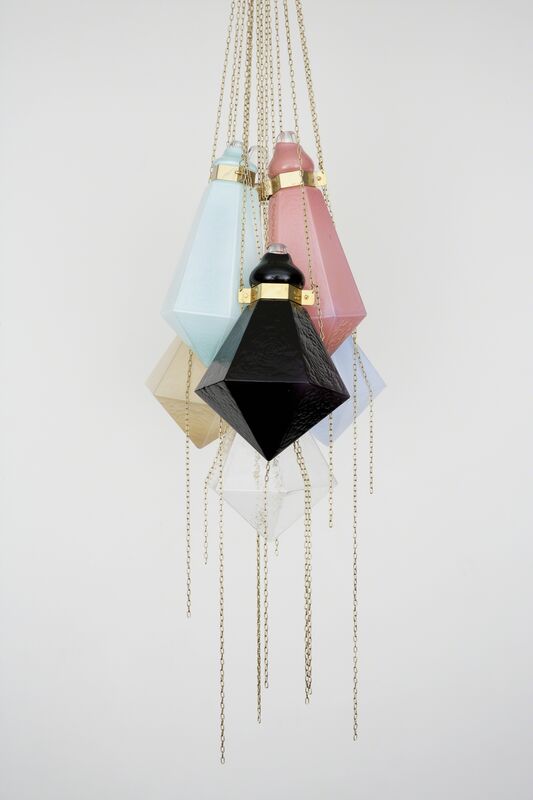 Frida Fjellman, ‘Lustre aux Couleurs Art Deco’, 2015, Design/Decorative Art, Glass, Hostler Burrows