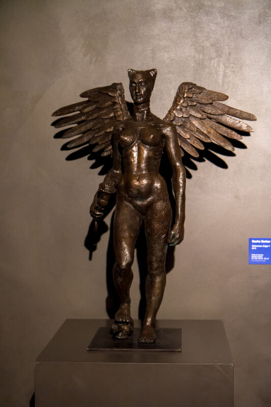 Sasha Serber, ‘Catwoman Angel 1’, 2015, Sculpture, Bronze casting, Mirav Katri