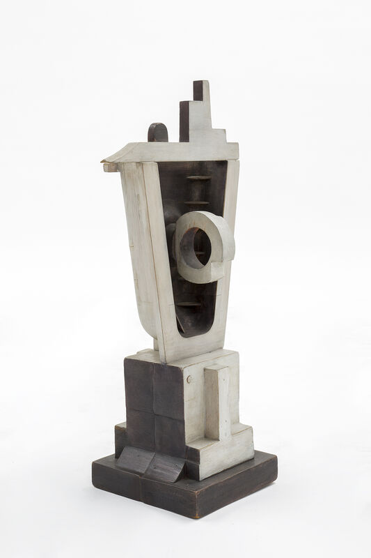 Naomi Siegmann, ‘M-15. Juego Mítico’, 1995, Sculpture, Assemblage of foundry wooden molds and paint, PROYECTOS MONCLOVA