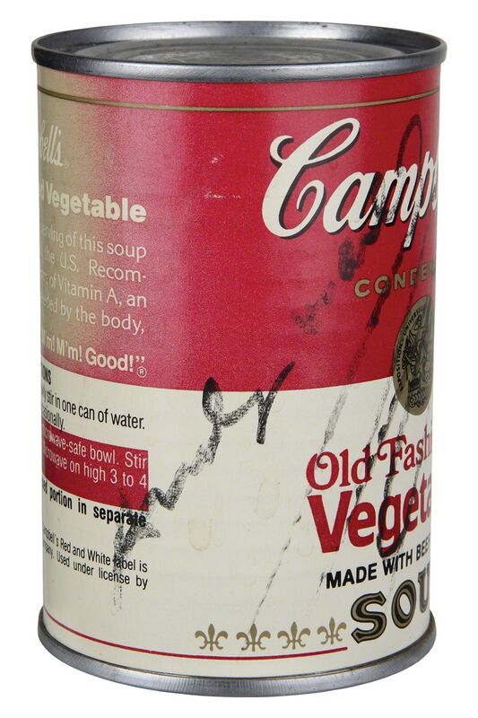 Andy Warhol, ‘Campbell's Soup - Old Fashioned Vegetable’, 1970, Sculpture, Bertolami Fine Arts