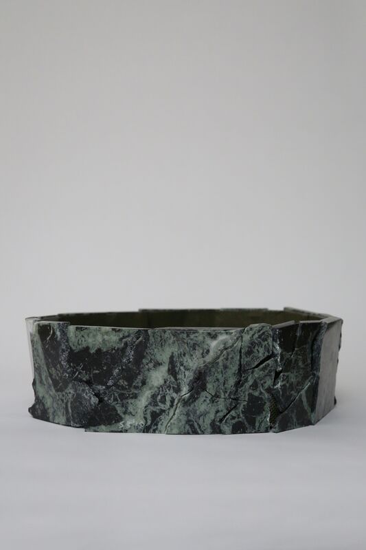 Soft Baroque, ‘Corporate Marble Planter / Ice Bucket’, 2019, Design/Decorative Art, Marble, carbon kevlar and resin, Etage Projects