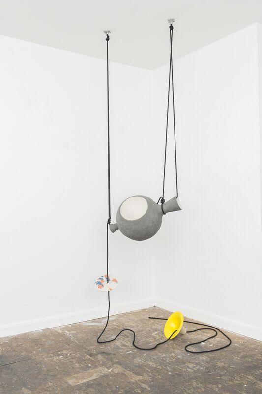 Camila Sposati, ‘Ecriture musicale’, 2018, Sculpture, Ceramic, ropes, LAMB Arts