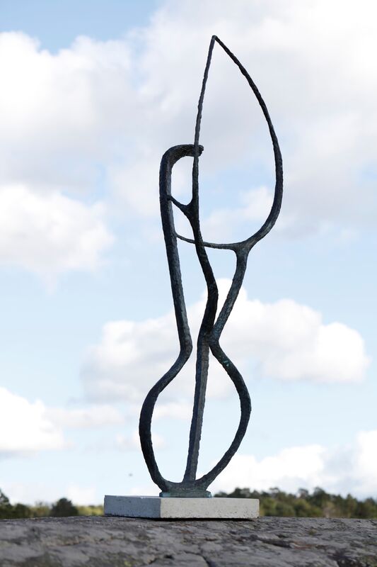 Christian Berg, ‘Pinjestammar två (version VI)’, 1956/1965, Sculpture, Patinated bronze, CFHILL