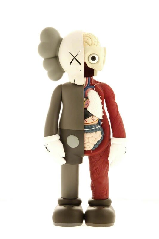 KAWS, ‘Dissected Companion 5 Years Later (Brown)’, 2006, Sculpture, Vinyl, Dope! Gallery