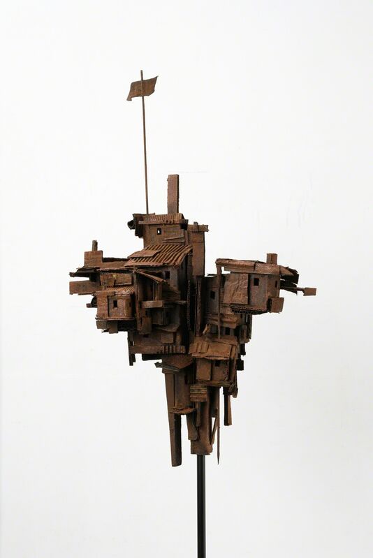 Alfredo and Isabel Aquilizan, ‘Dwellings 4’, 2014, Sculpture, Paper, Metal, Medium, etc., Art Front Gallery