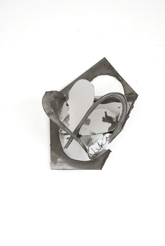 Felix Oehmann, ‘Open heart (Niko)/Folsom Prison Blues’, 2014, Sculpture, Ink on cardboard, glue, resin, Cultural Avenue