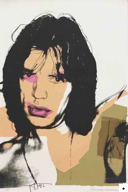 Andy Warhol, ‘Mick Jagger  (#11.141)’, 1975, Print, Hedges Projects