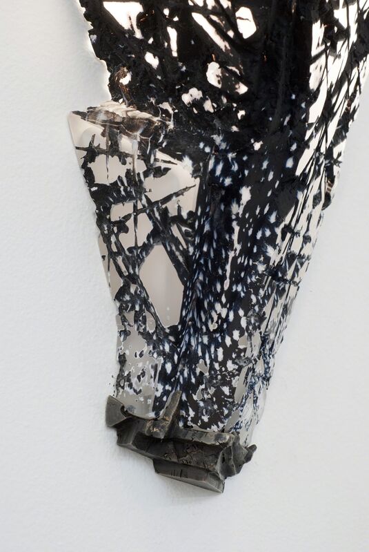 Thaddeus Wolfe, ‘Patterned Relief Sconces, pair’, 2013, Design/Decorative Art, Blown glass, bronze, Volume Gallery