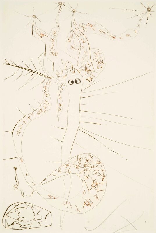 Salvador Dalí, ‘Tristan and Iseult : Mad Tristan’, 1970, Print, Etching on paper, Samhart Gallery