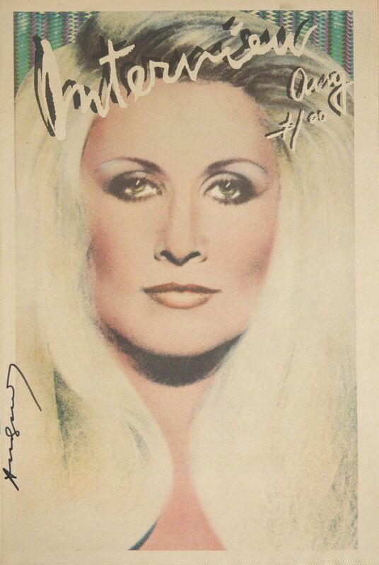 Andy Warhol, ‘Andy Warhol Signed Interview Magazine’, Print, Julien's Auctions