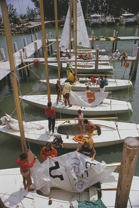 Slim Aarons, ‘Freeport Yachts’, 1969, Photography, Lambda C-Print, IFAC Arts
