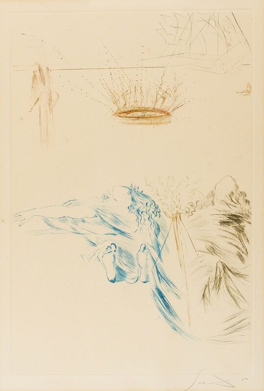 Salvador Dalí, ‘Le Testament de Tristan (Field 70-10U; M&L 426b)’, 1970, Print, Etching printed in colours, Forum Auctions