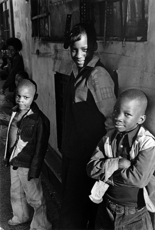 Dawoud Bey, ‘Five Children, Harlem, NY, c.1976’, ca. 1976, Photography, Gelatin silver photograph, Rena Bransten Gallery