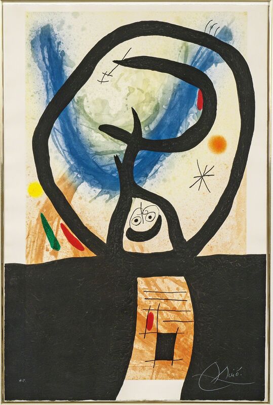 Joan Miró, ‘La fronde’, 1969, Print, Color etching with aquatint and carborundum on paper, Skinner