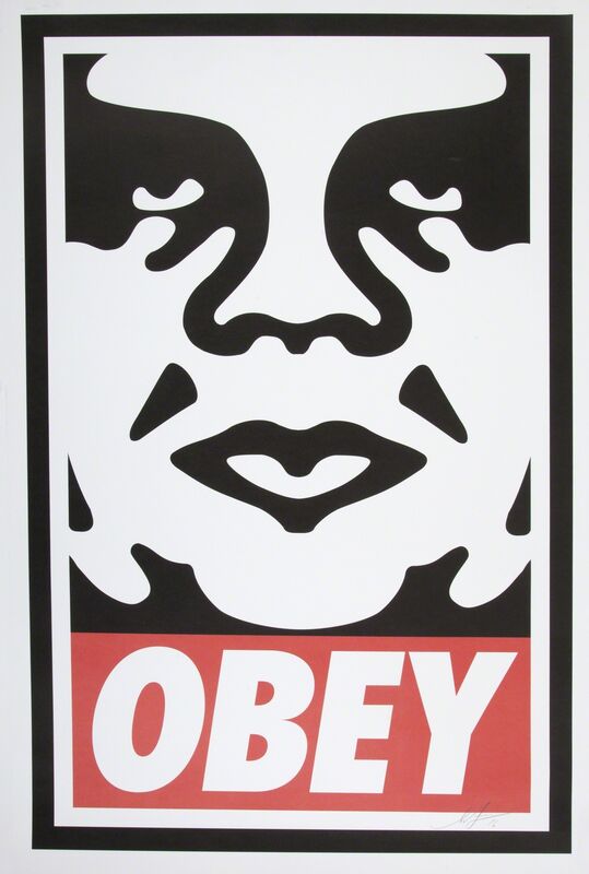 Shepard Fairey, ‘Obey Icon’, 2016, Print, Screenprint On Paper, Julien's Auctions