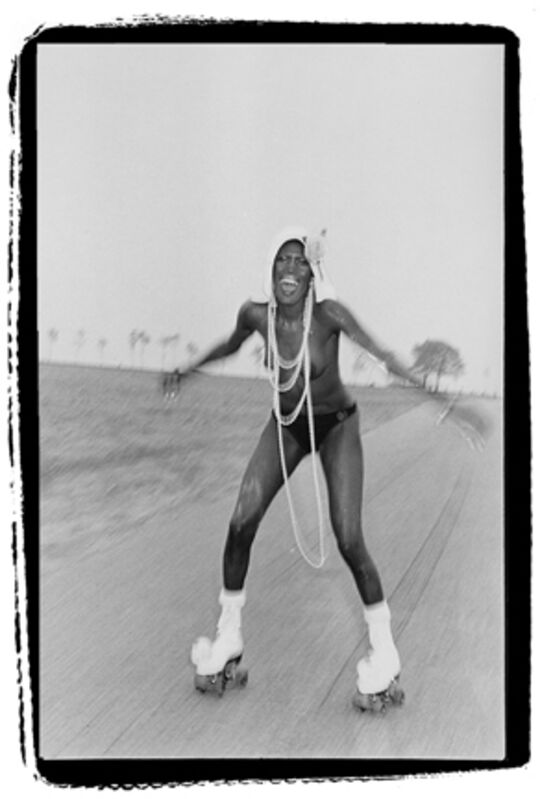 Bruce Laurence, ‘Grace Jones at Compo Beach’, 1974, Photography, Archival Pigment Print, Staley-Wise Gallery