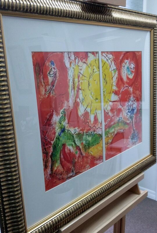 Marc Chagall, ‘The Final Act Curtain’, 1958, Reproduction, Photocolor on Paper, Baterbys