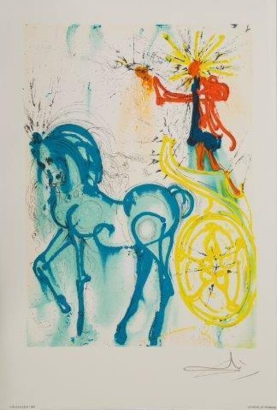 Salvador Dalí, ‘Les Chevaux de Dali’, 1983, Books and Portfolios, The incomplete portfolio,, Roseberys