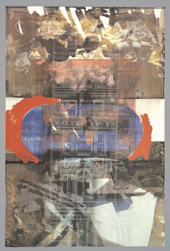 Robert Rauschenberg, ‘Happiness (Tribute 21)’, 1994, Print, Offset lithograph, San Francisco Museum of Modern Art (SFMOMA) 