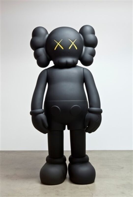 KAWS, ‘4 Ft Companion (Black)’, 2007, Sculpture, Cast Vinyl, Remes Advisory
