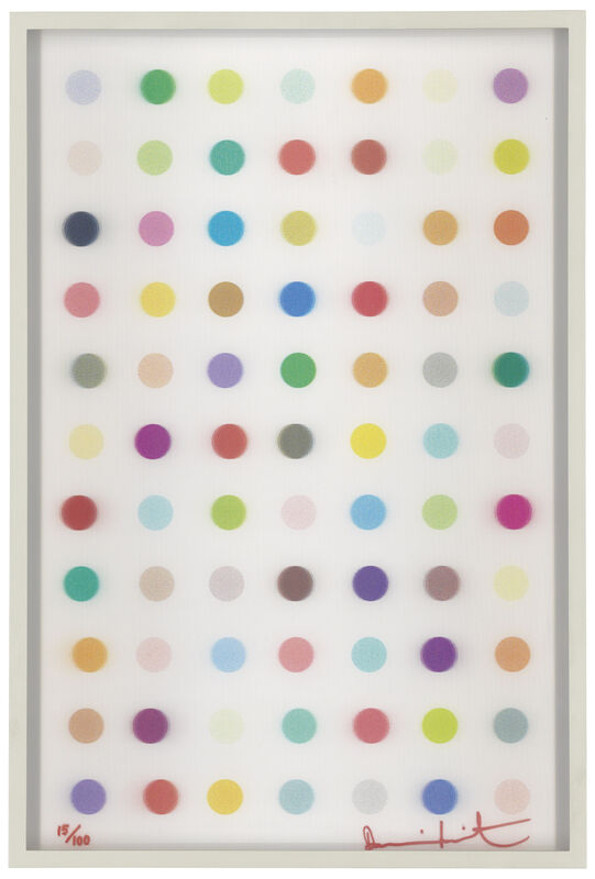 Damien Hirst, ‘Psilocybin’, 2013, Print, Lenticular panel and digital print in colours on PETG plastic, Christie's