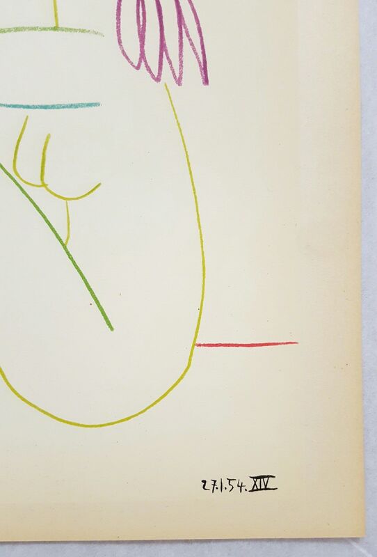 Pablo Picasso, ‘Untitled (Revue Verve)’, 1954, Print, Lithograph, Graves International Art