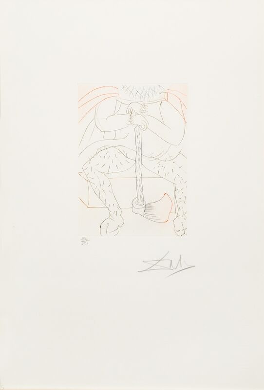 Salvador Dalí, ‘Henry VIII from Shakespeare II’, Print, Color etching, Hindman