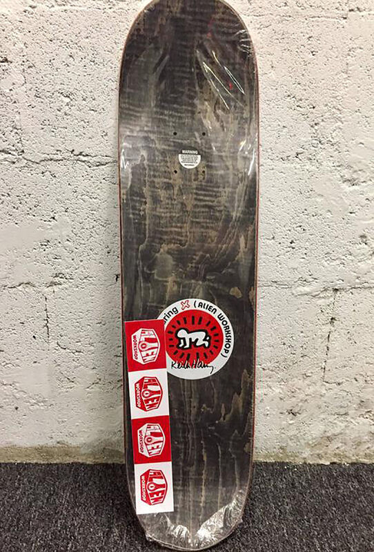 Keith Haring, ‘ Keith Boom Box Skateboard Deck’, 2012, Ephemera or Merchandise, Silkscreen on maple wood skate deck, Lot 180 Gallery