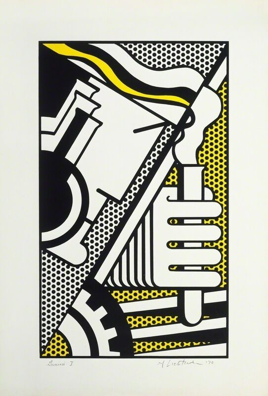 Roy Lichtenstein, ‘Chem 1A’, 1970, Print, 2-color screenprint, Upsilon Gallery