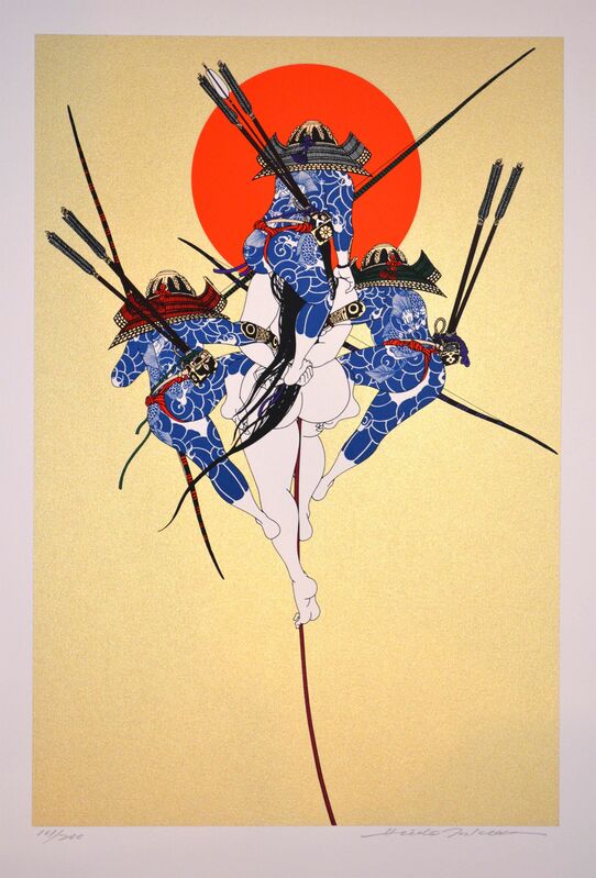 Hideo Takeda, ‘Minamoto Clan at the Dan-no-Ura Battle’, 1985-1999, Print, Silkscreen, Ronin Gallery