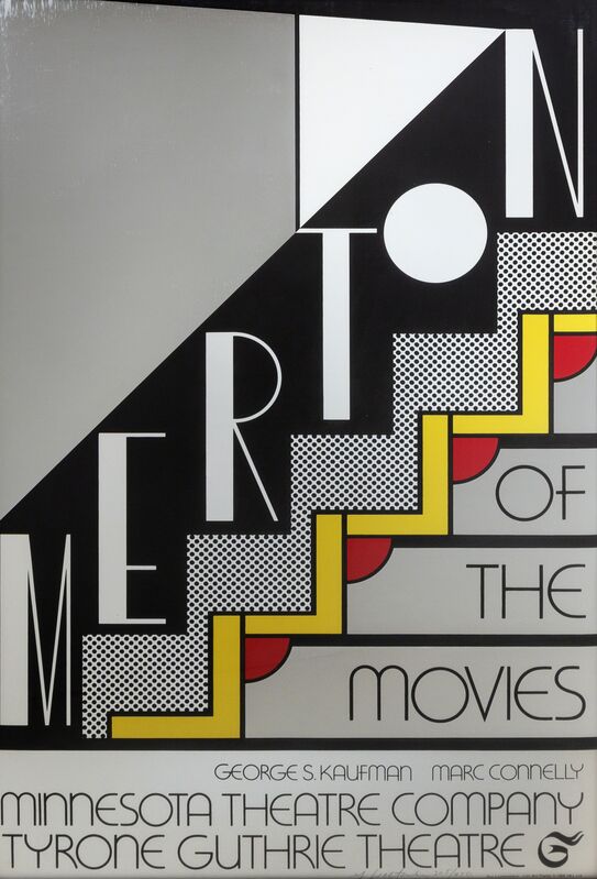 Roy Lichtenstein, ‘Merton of the Movies’, 1968, Print, Color screenprint on silver foil, Hindman