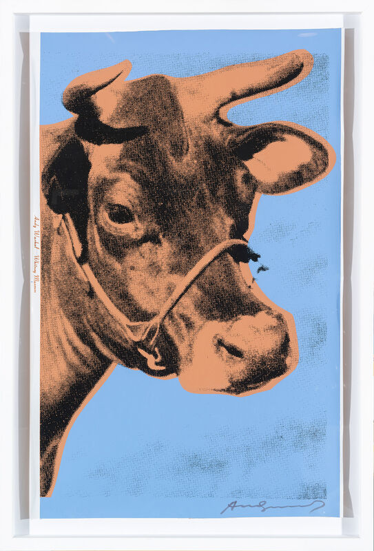 Andy Warhol, ‘Cow’, 1971, Print, Screenprint on Wallpaper, Corridor Contemporary
