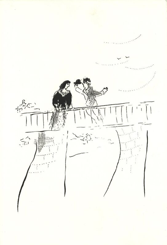 Marc Chagall, ‘The Bridge’, 1992, Print, Serigraph, ArtWise