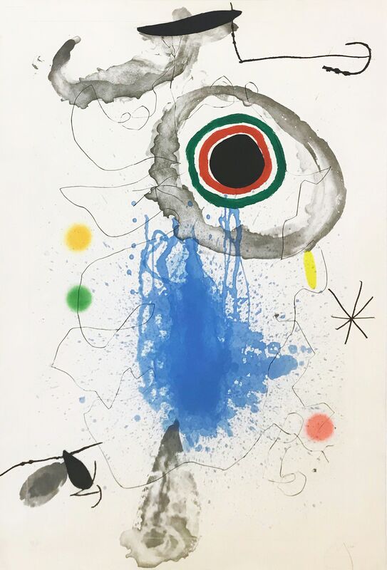 Joan Miró, ‘L'ASTRE DU LABYRINTHE’, 1967, Print, ETCHING WITH DRYPOINT, AQUATINT & CARBORUNDUM, Gallery Art