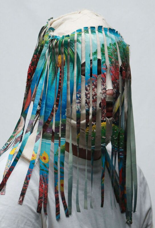 Alejandro Flores, ‘Máscara cocotero’, 2013, Sculpture, Turistic painting and canvas, EspIRA / Adrede