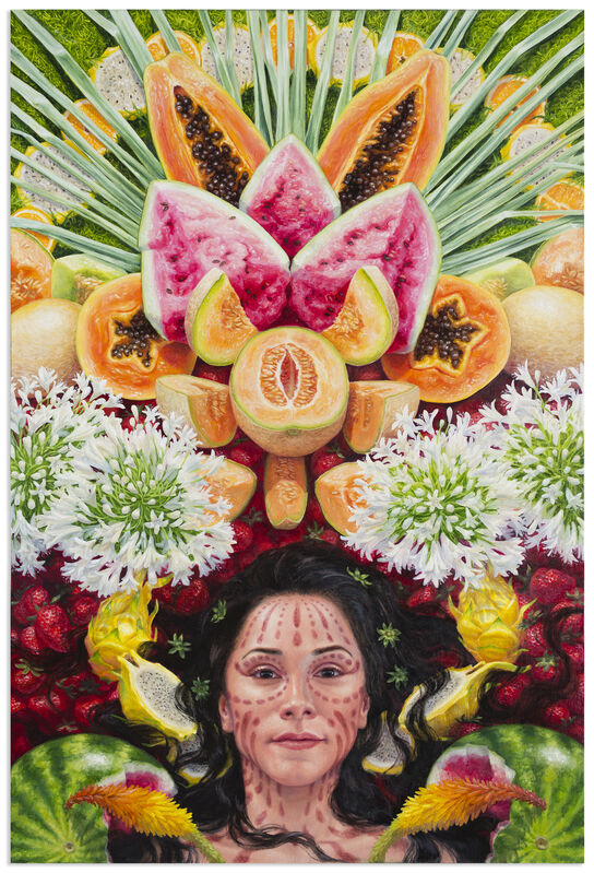 Alonsa Guevara, ‘Jeny's Crown’, 2021, Painting, Oil on canvas, Anna Zorina Gallery