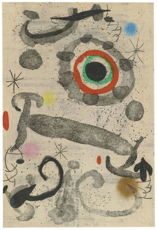 Joan Miró, ‘L'astre du marécage’, 1967, Print, Aquatint in colours with carborundum on Mandeure wove paper, Christie's