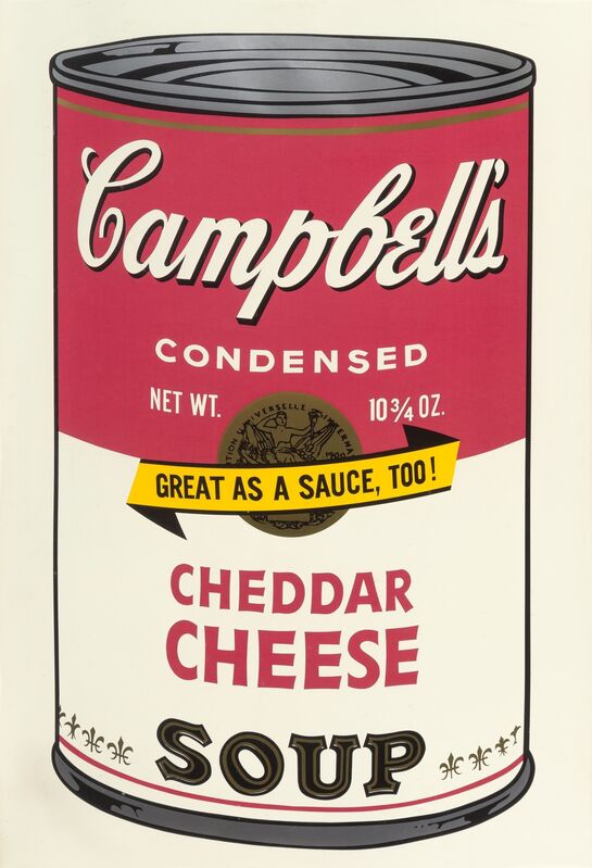 Andy Warhol, ‘Cheddar Cheese, from Campbell's Soup II’, 1969, Print, Screenprint in colors on paper, Heritage Auctions