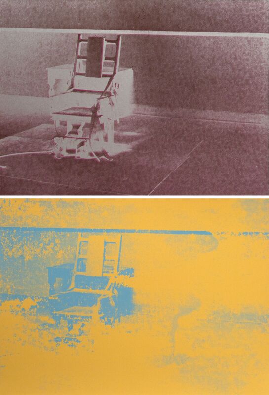 Andy Warhol, ‘Electric Chairs’, 1971, Print, Screen print, Heather James Fine Art