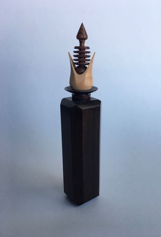 Stephen Mark Paulsen, ‘Sculptural Scent Bottle’, ca. 1980, Sculpture, Various woods, Beatrice Wood Center for the Arts 