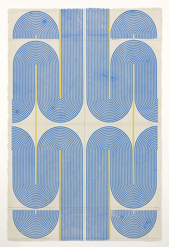 Elise Ferguson, ‘Eaves’, 2020, Painting, Pigmented plaster on paper, Massey Klein Gallery