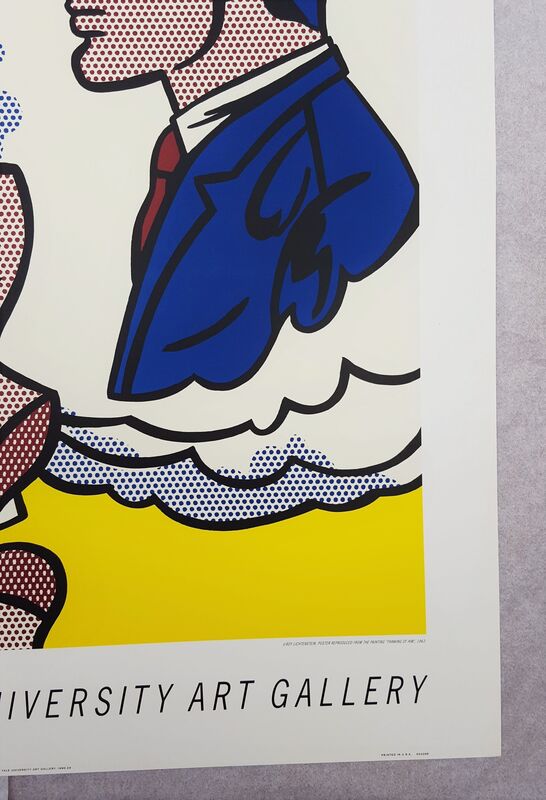 Roy Lichtenstein, ‘Yale University Art Gallery (Thinking of Him)’, 1991, Posters, Offset-Lithograph Poster, Graves International Art