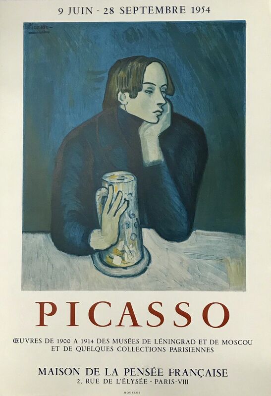 Pablo Picasso, ‘Picasso ’, 1954, Print, Lithograph poster, Artioli Findlay