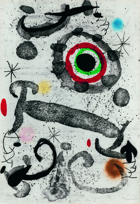 Joan Miró, ‘L'astre du marécage’, 1967, Print, Color aquatint with carborundum on paper, Skinner