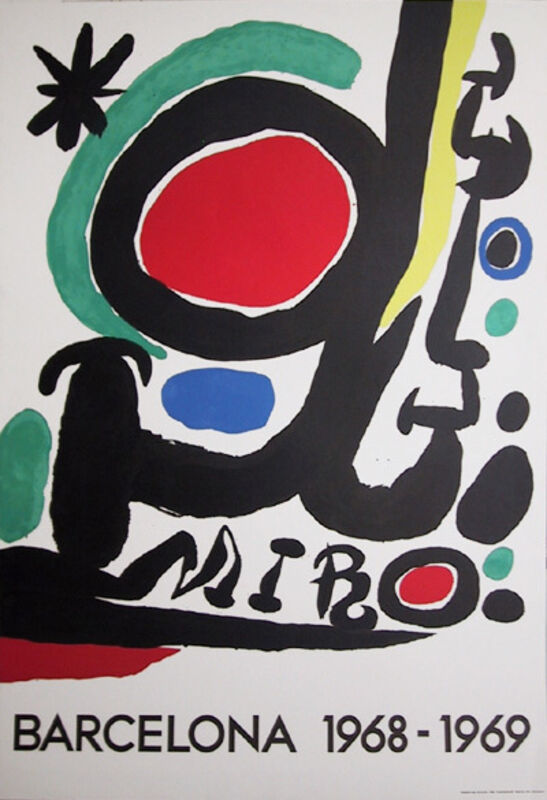 Joan Miró, ‘Barcelona’, 1968, Ephemera or Merchandise, Lithograph Poster, RoGallery