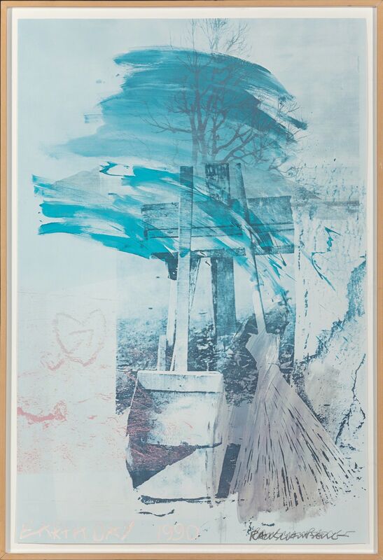 Robert Rauschenberg, ‘Earth Day’, 1990, Print, Offset lithograph in colors on paper, Heritage Auctions