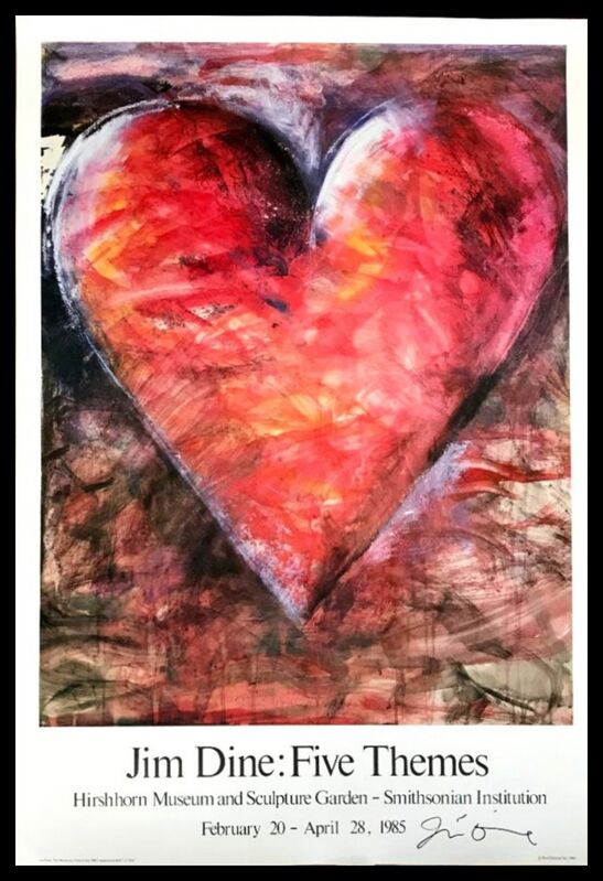 Jim Dine, ‘Jim Dine: Five Themes (Hand Signed)’, 1985, Print, Offset lithograph. Hand signed by Jim Dine, Alpha 137 Gallery