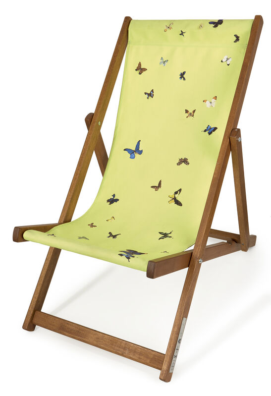 Damien Hirst, ‘Deckchair’, 2007, Print, Screenprint in colours on woven canvas with wood frame, Roseberys
