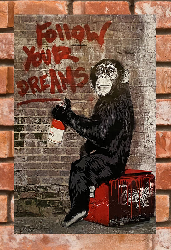 Mr. Brainwash, ‘'Follow Your Dreams'’, 2012, Print, Offset lithograph on satin poster paper., Signari Gallery
