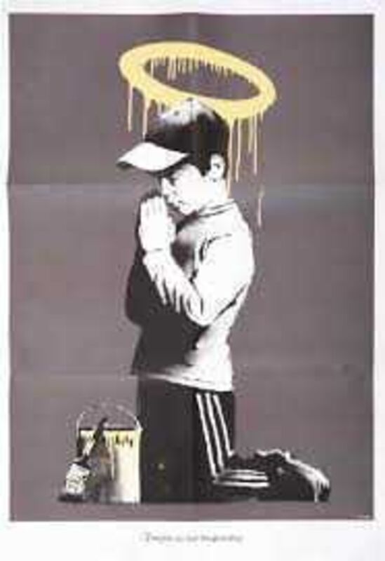 Banksy, ‘‘Forgive Us Our Trespassing’, 2010, Print, Offset lithograph in colours, Tate Ward Auctions